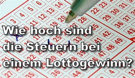 lotto steuern deutschland